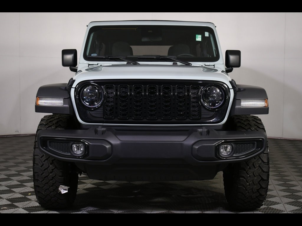 Used 2024 Jeep Wrangler 4-Door Willys with VIN 1C4PJXDG5RW303068 for sale in Massillon, OH