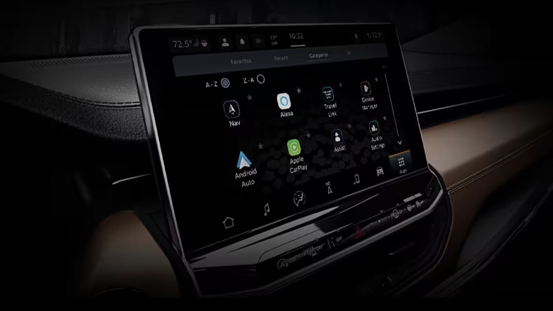 2024 Jeep Compass UconnectÂ® 5 system