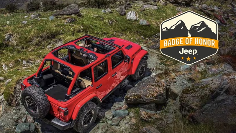 Earn your Jeep Badge of Honor today