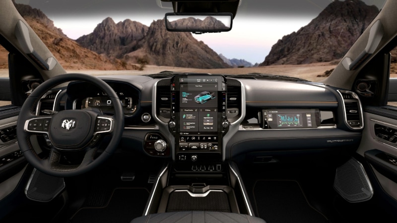 2025 1500 REV Infotainment System and Technology Features