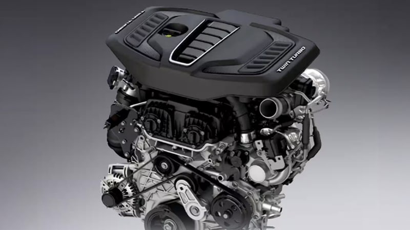 2024 Wagoneer 420 horsepower Hurricane Twin-Turbo engine
