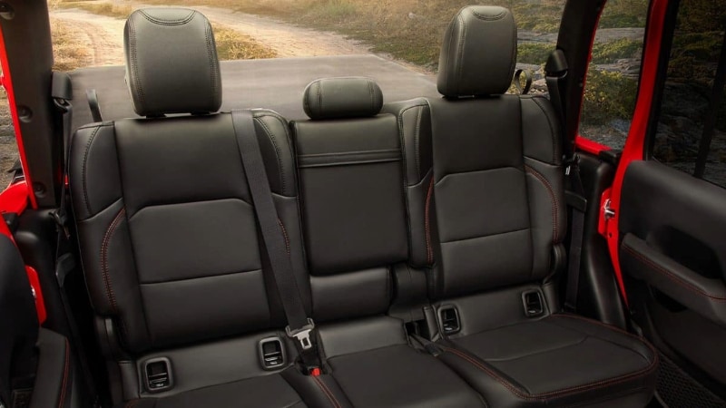 2025 Jeep Gladiator Interior Seating