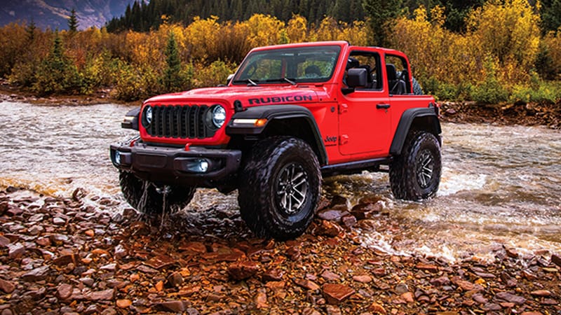 2025 Jeep Wrangler two-door compact SUV