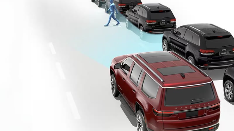 2024 Wagoneer pedestrian detection safety features