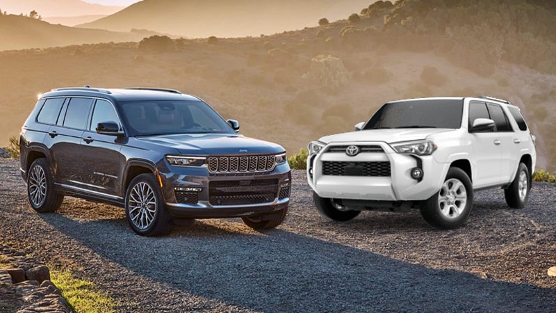 2024 Jeep Grand Cherokee vs 2024 Toyota 4Runner