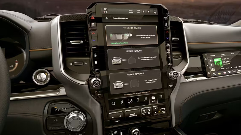2025 Ram 1500 Digital Cluster Screen