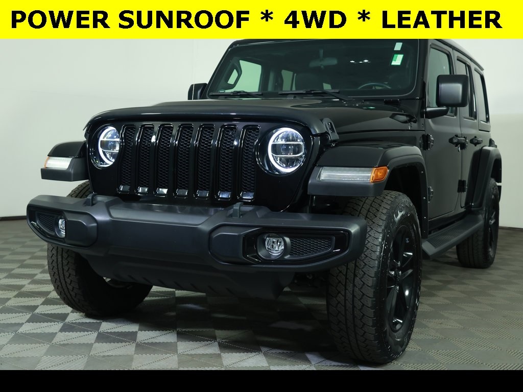 Used 2021 Jeep Wrangler Unlimited Sahara Altitude SUV
