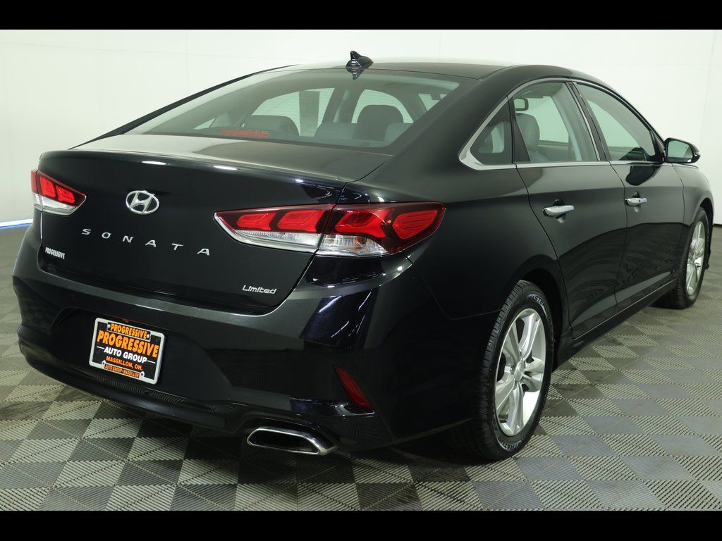 Used 2018 Hyundai Sonata Limited with VIN 5NPE34AF6JH632707 for sale in Massillon, OH