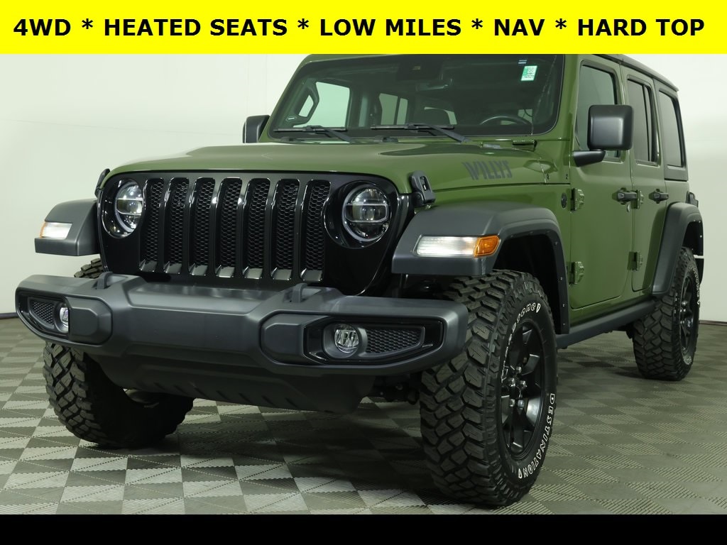 Used 2021 Jeep Wrangler Unlimited Willys SUV