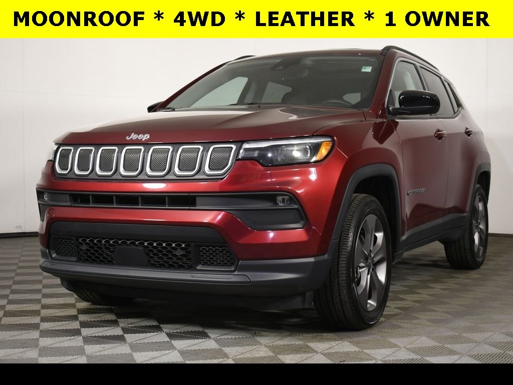 Used 2022 Jeep Compass Latitude Lux with VIN 3C4NJDFB9NT125687 for sale in Massillon, OH