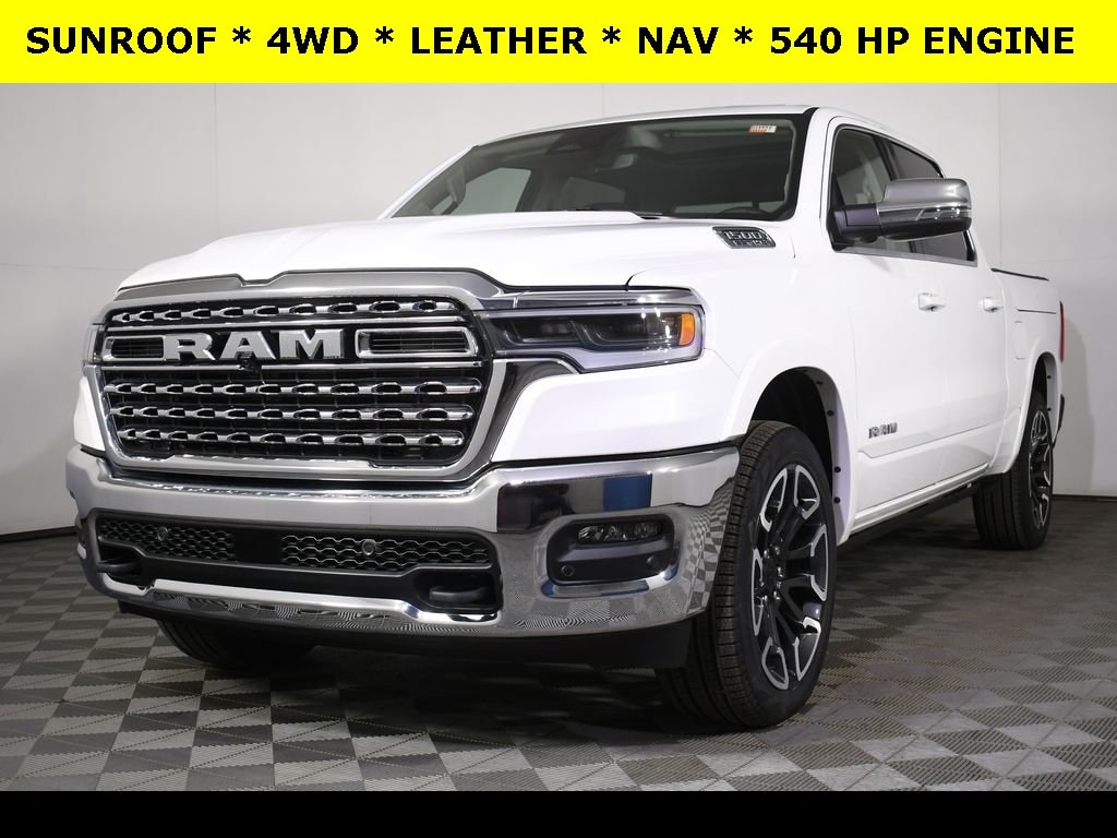 New 2025 Ram 1500 LIMITED LONGHORN CREW CAB 4X4 5'7 BOX Pickup