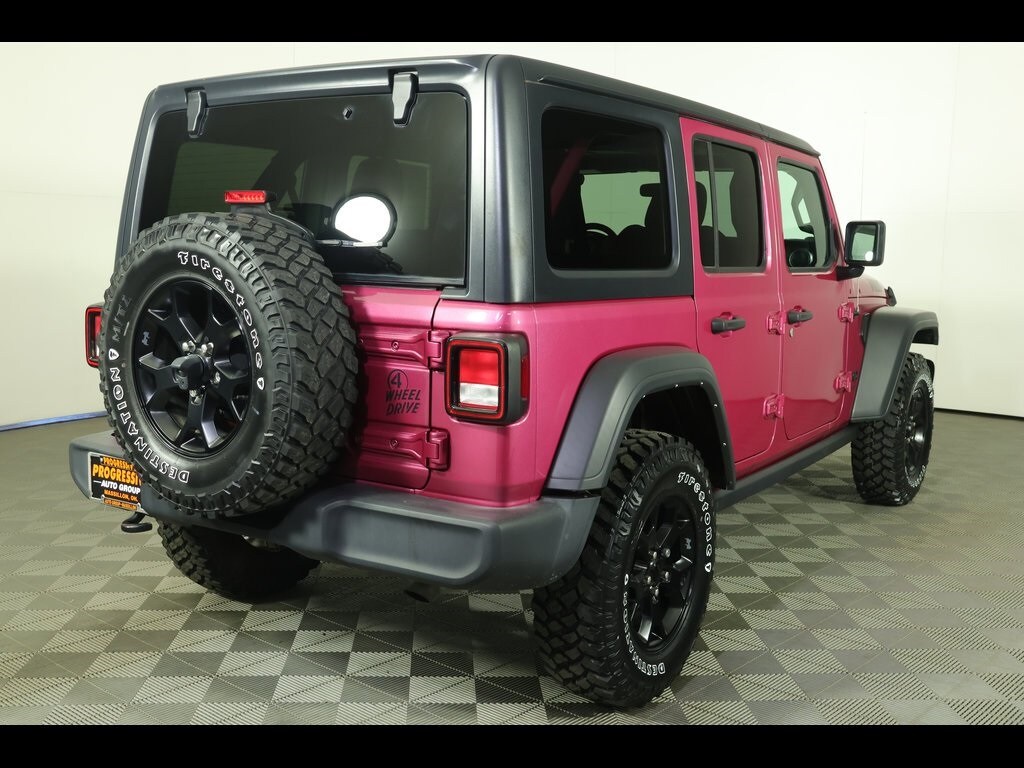 2021 Jeep Wrangler Unlimited Willys photo 2