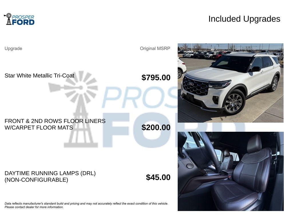 Certified 2025 Ford Explorer Platinum SUV