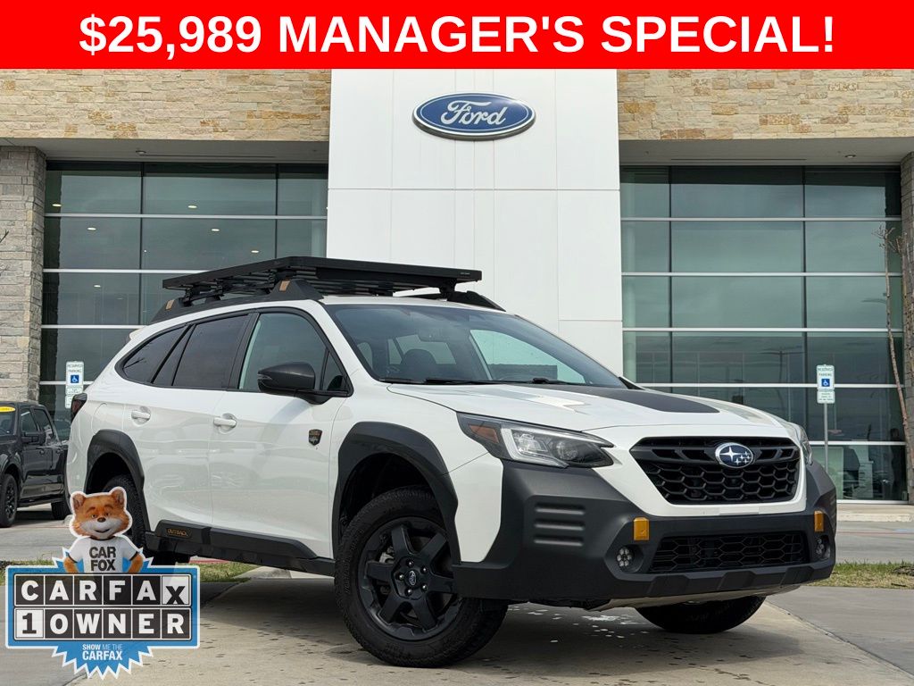Crystal White Pearl 2023 Subaru Outback Wilderness AWD SUV / Crossover All-Wheel Drive Continuously Variable Transmission
