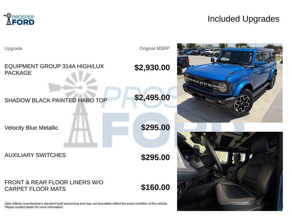 Certified 2024 Ford Bronco Outer Banks SUV