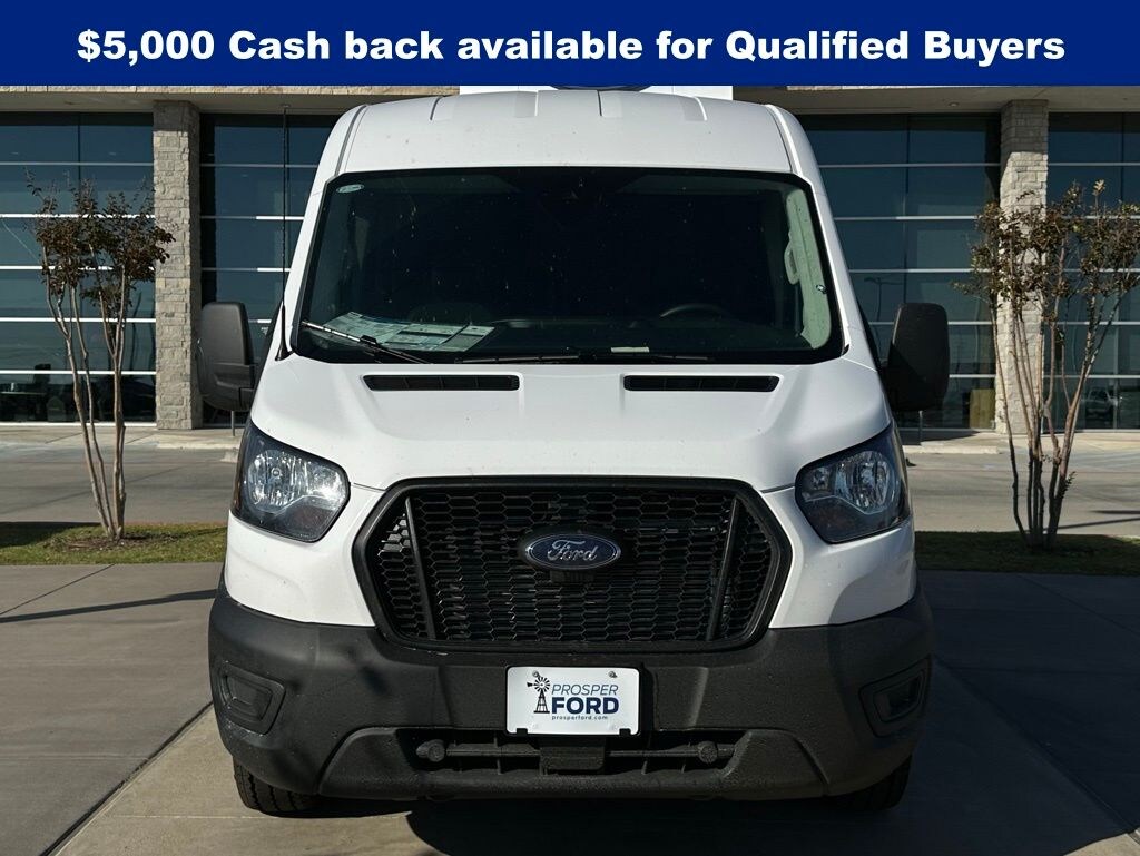 New 2025 Ford Transit Commercial Cargo Van Van Medium Roof Van