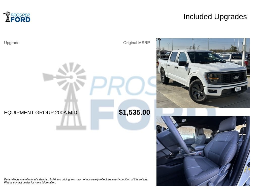 New 2025 Ford F-150 STX Truck SuperCrew Cab