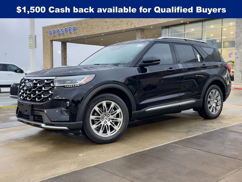 New 2026 Ford Explorer Platinum SUV