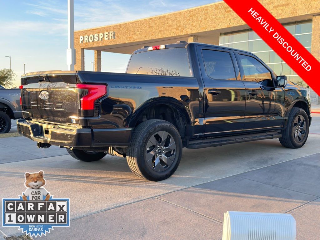 Certified 2024 Ford F-150 Lightning Flash with VIN 1FT6W3L7XRWG11795 for sale in Prosper, TX