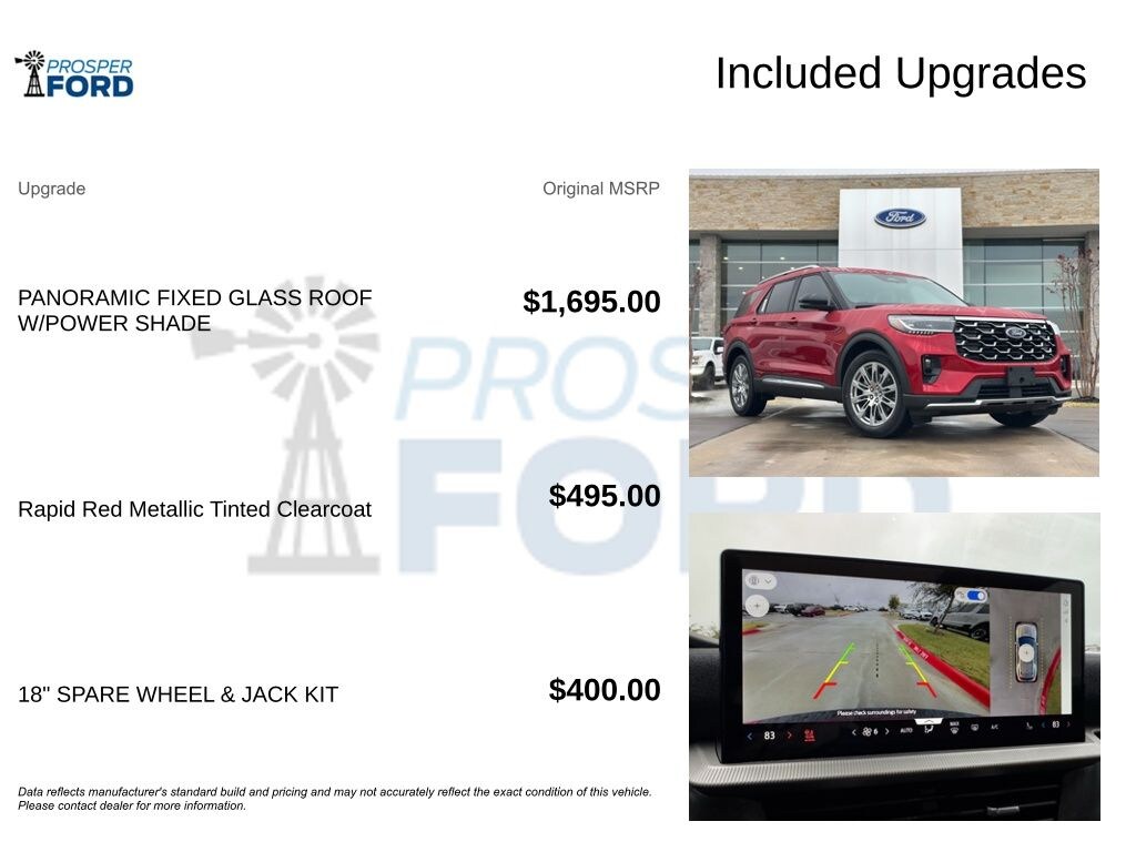 New 2026 Ford Explorer Platinum SUV