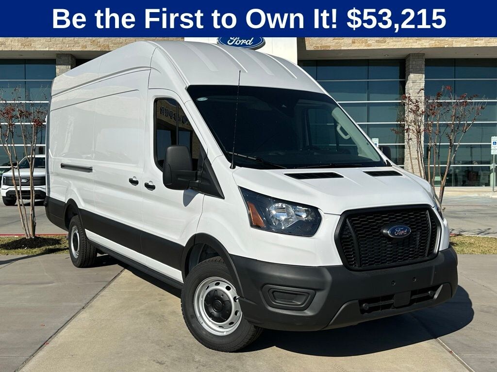 New 2025 Ford Transit Commercial Cargo Van Van High Roof Ext. Van