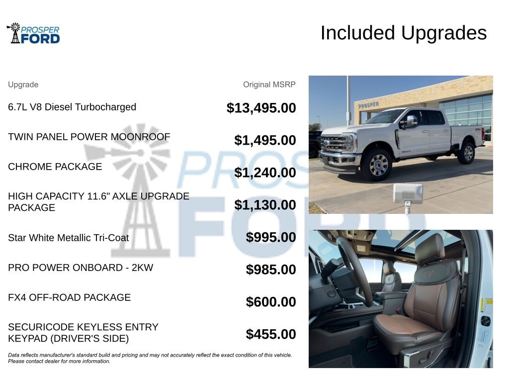 New 2026 Ford F-250 King Ranch Truck Crew Cab