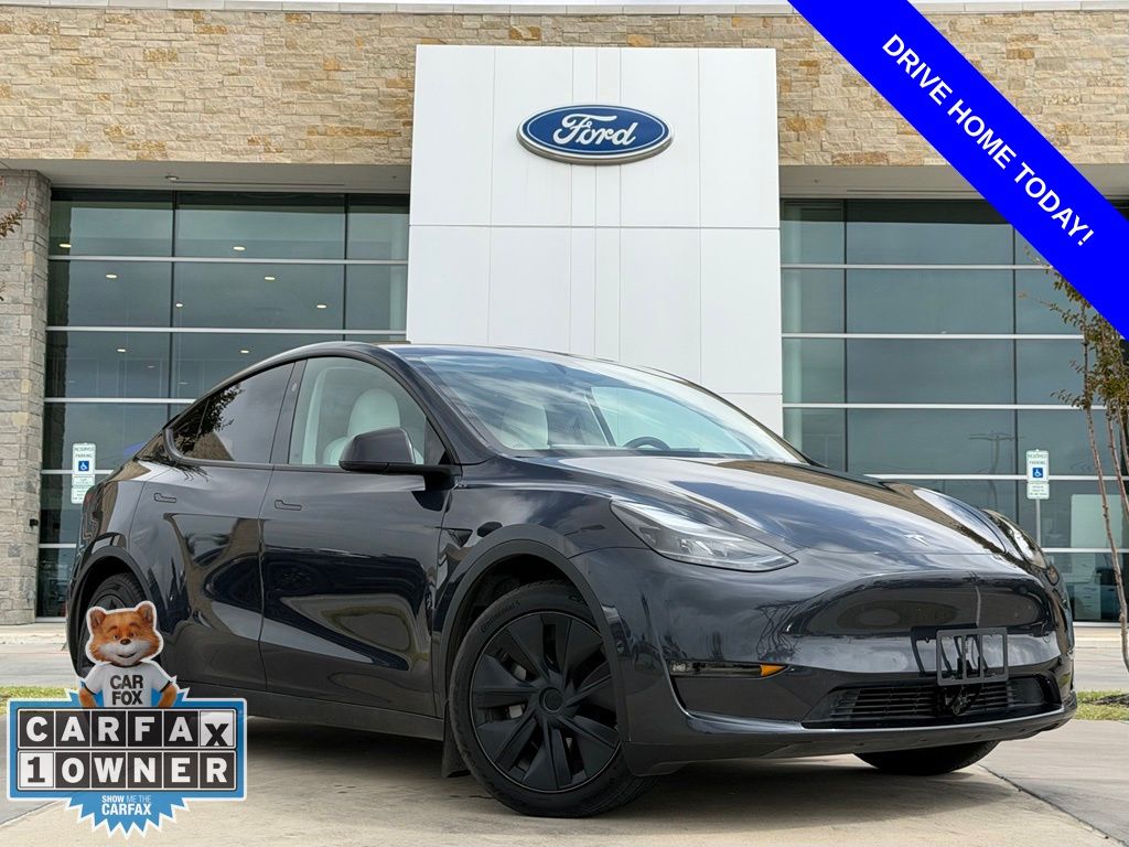 Stealth Gray 2024 Tesla Model Y SUV / Crossover All-Wheel Drive 1-Speed Automatic