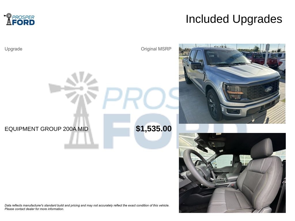 New 2025 Ford F-150 STX Truck SuperCrew Cab