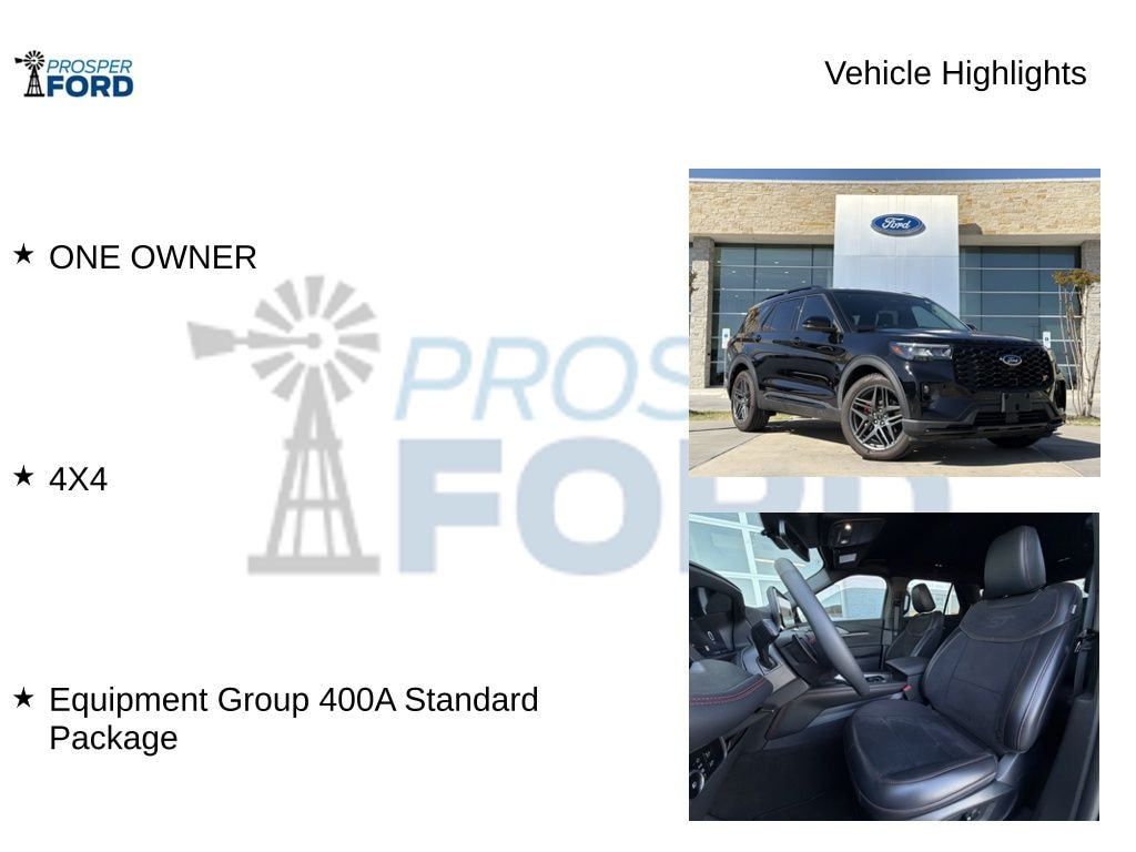 Used 2025 Ford Explorer ST SUV