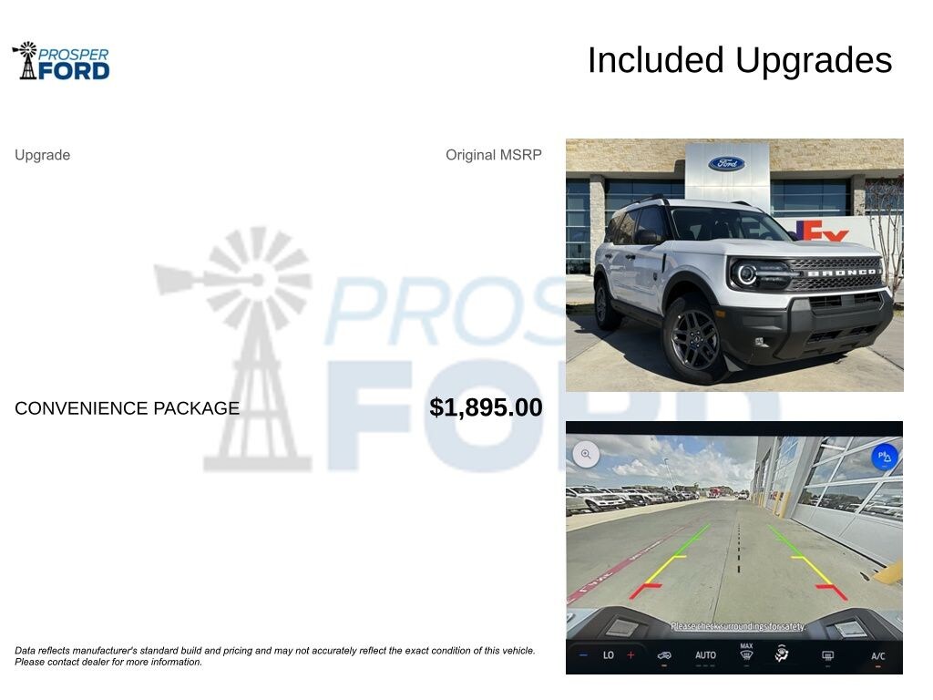 New 2025 Ford Bronco Sport Big Bend SUV