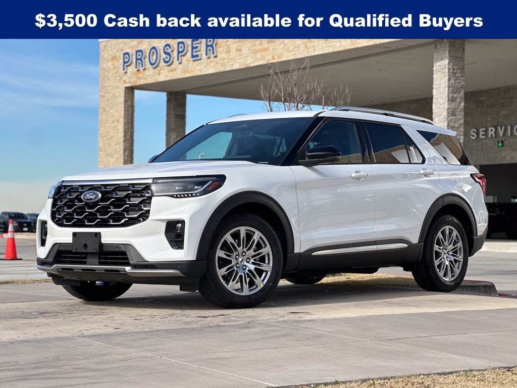 New 2026 Ford Explorer Platinum SUV