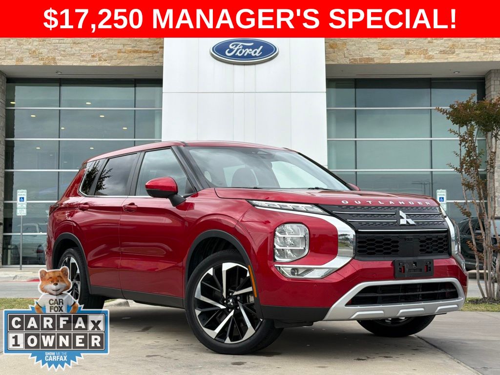 Red Diamond 2022 Mitsubishi Outlander SE FWD SUV / Crossover Front-Wheel Drive Continuously Variable Transmission