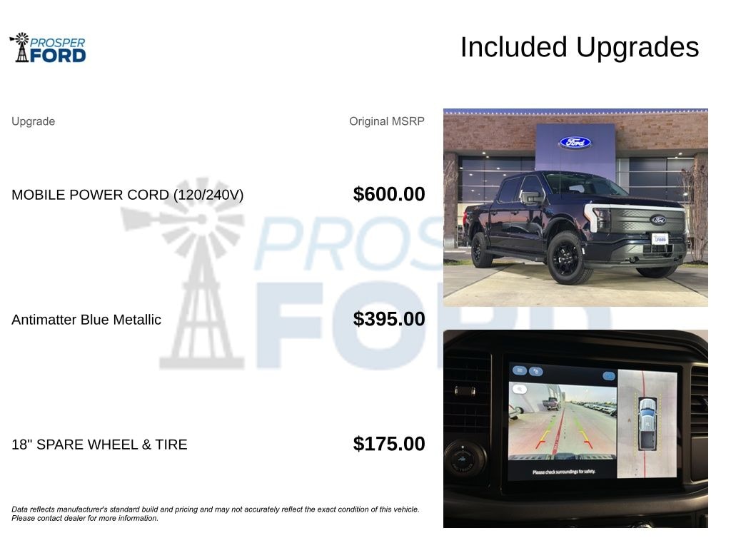 New 2025 Ford F-150 Lightning XLT Truck SuperCrew Cab
