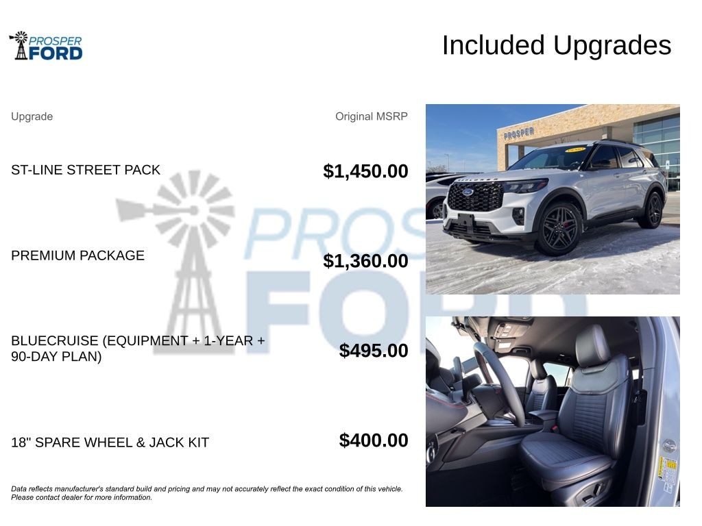 New 2026 Ford Explorer ST-Line SUV