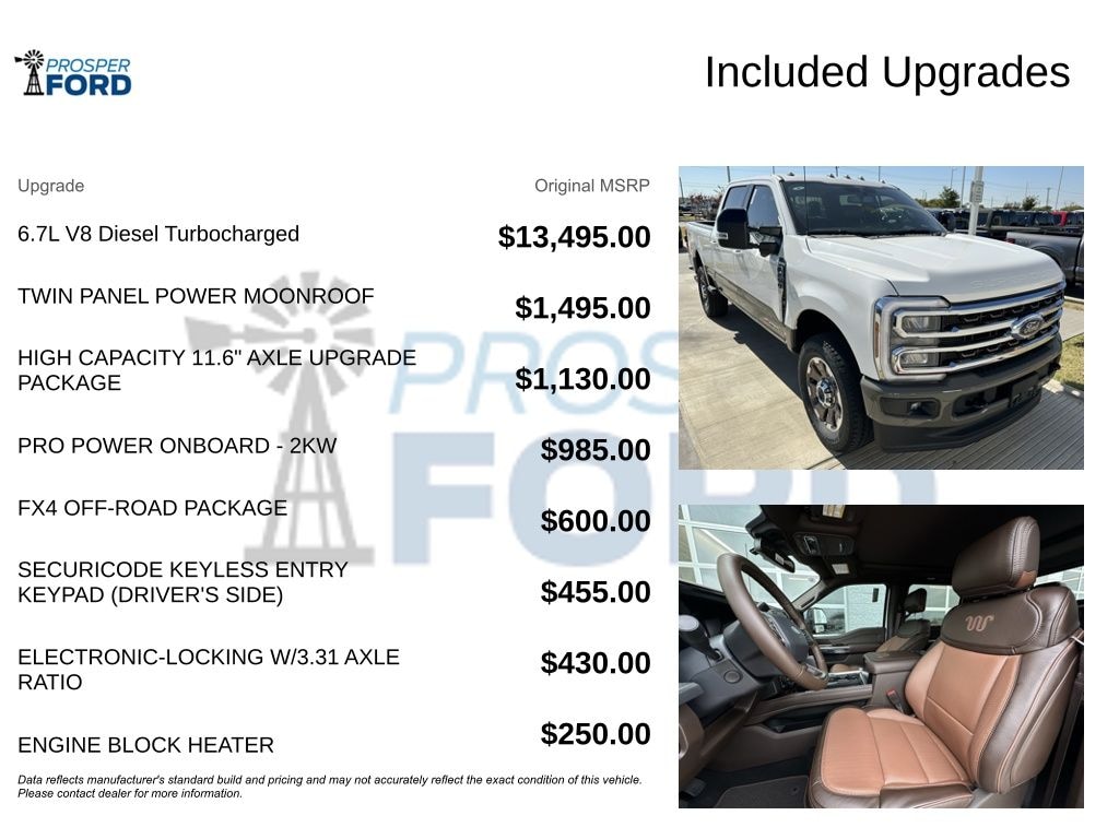 New 2026 Ford F-250 King Ranch Truck Crew Cab