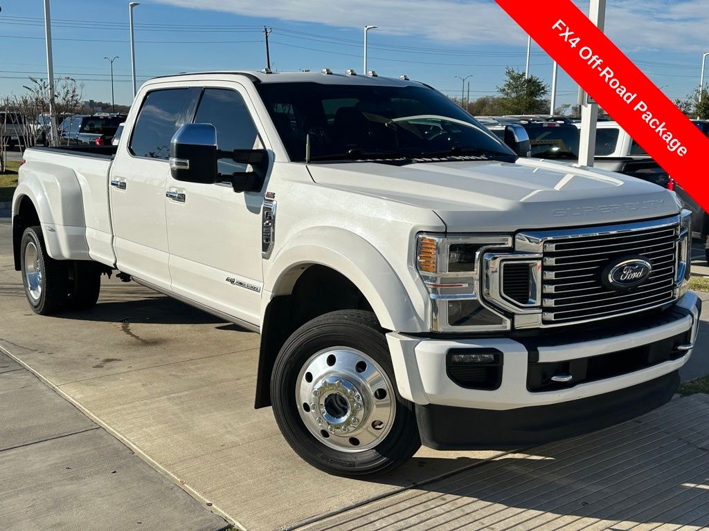 Used 2021 Ford F-450 Platinum Truck Crew Cab