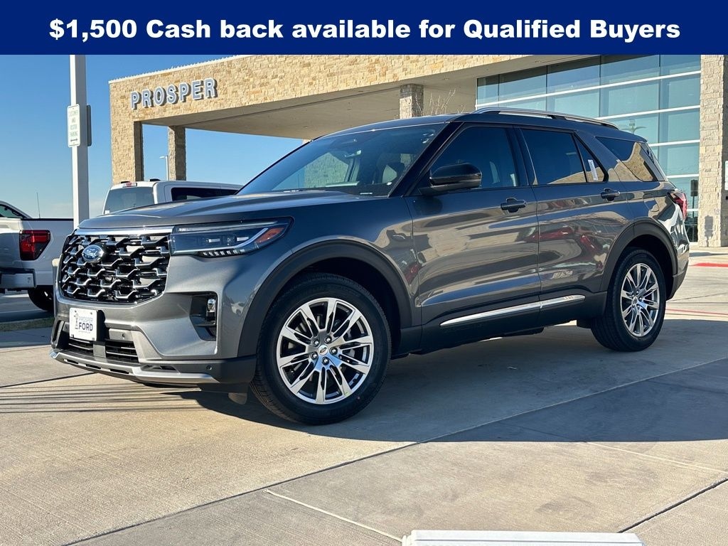 New 2026 Ford Explorer Platinum SUV