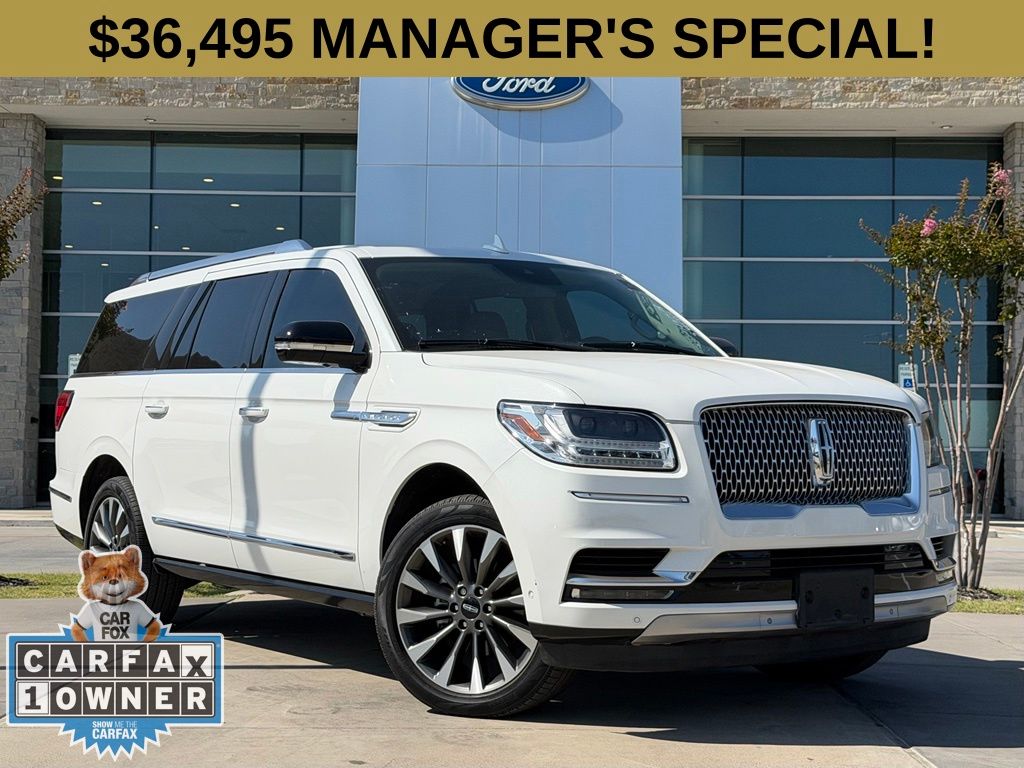 White 2021 Lincoln Navigator SUV / Crossover 4X2 Automatic