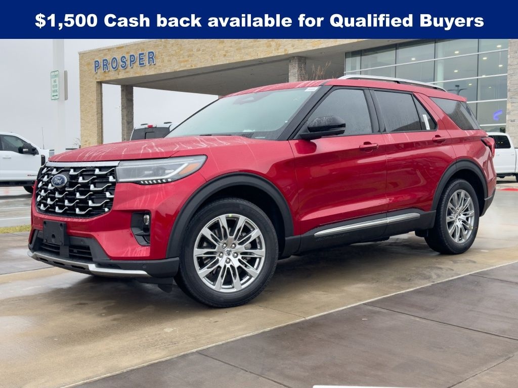 New 2026 Ford Explorer Platinum SUV