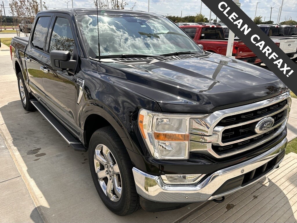 Used 2022 Ford F-150 XLT with VIN 1FTFW1E84NKD00214 for sale in Prosper, TX