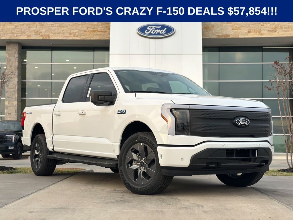 New 2025 Ford F-150 Lightning Flash Truck SuperCrew Cab