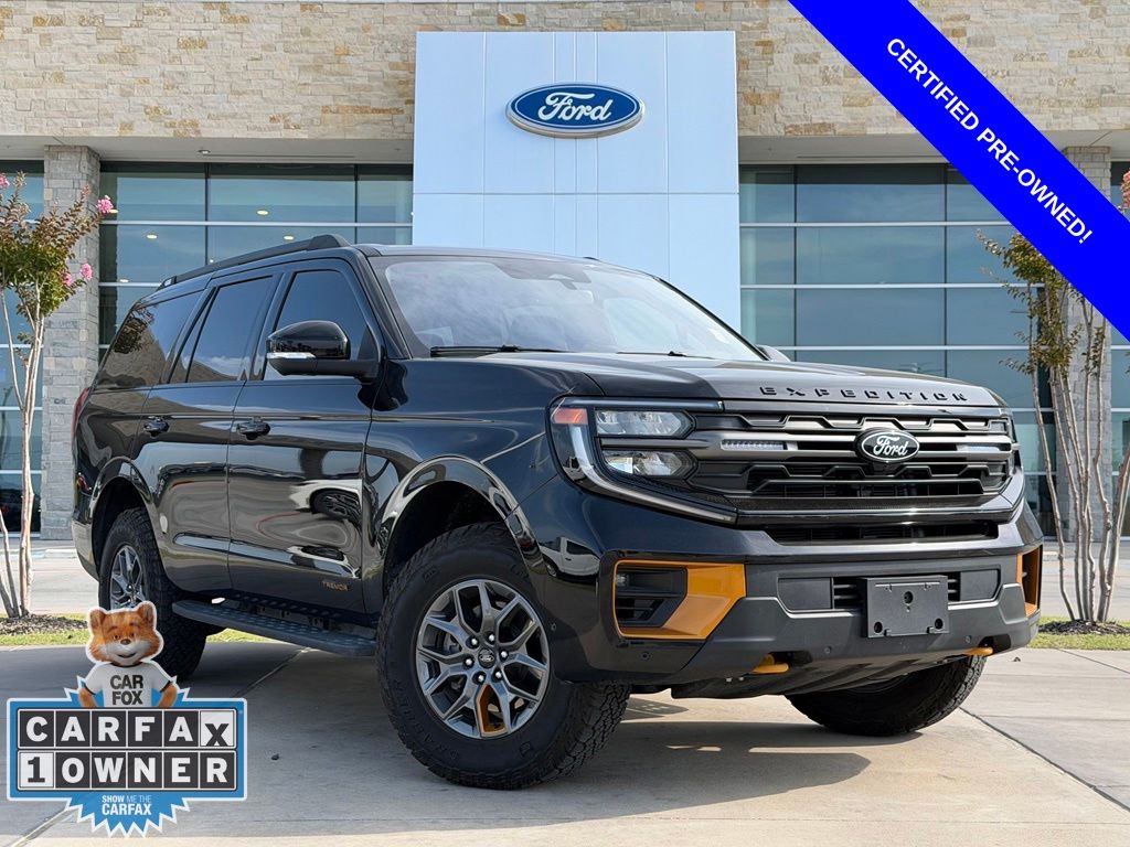 Agate Black 2025 Ford Expedition SUV / Crossover Four-Wheel Drive Automatic