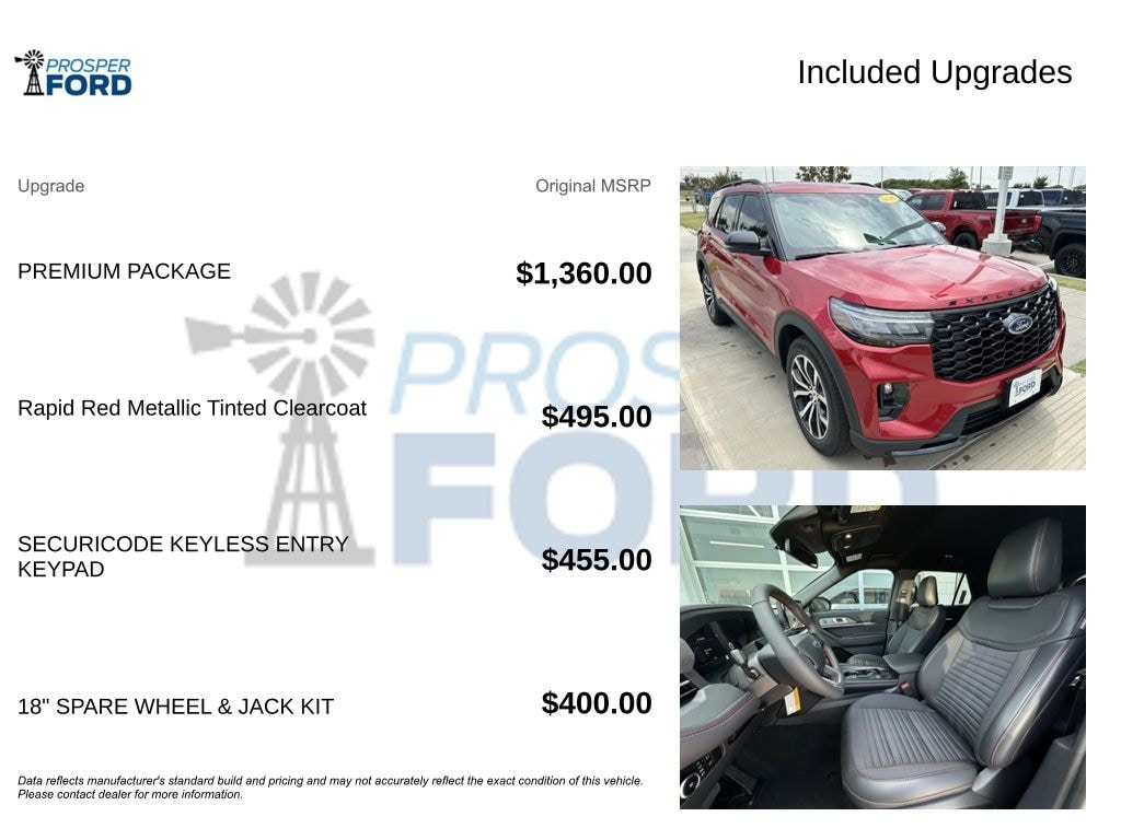 New 2025 Ford Explorer ST-Line SUV