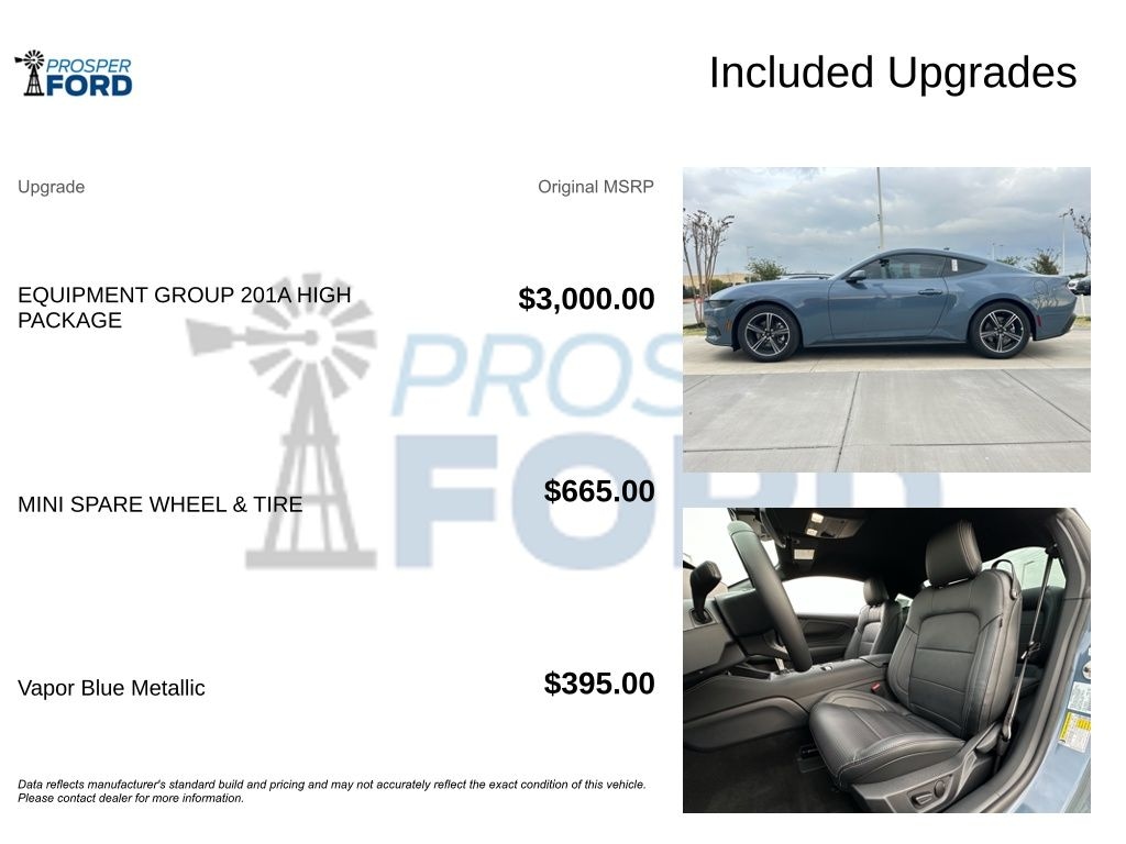 New 2025 Ford Mustang Ecoboost Premium Fastback Coupe