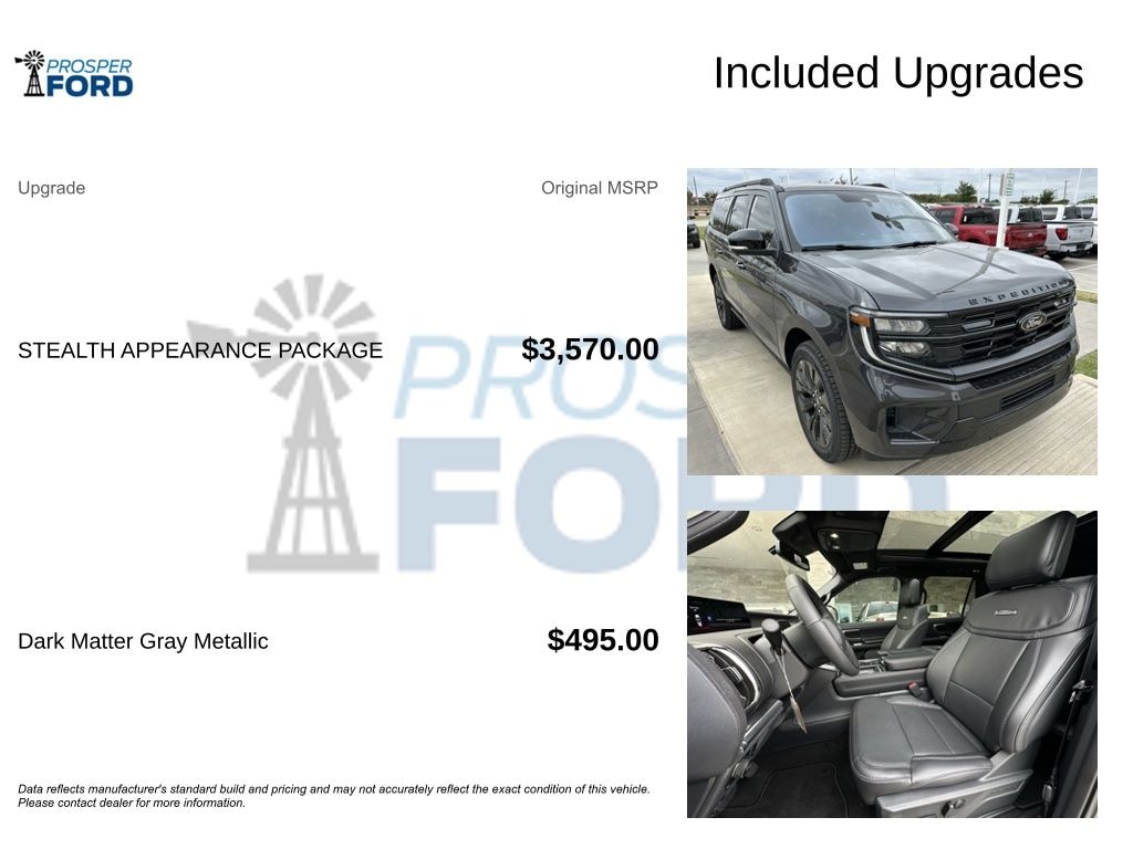 New 2025 Ford Expedition Max Platinum SUV