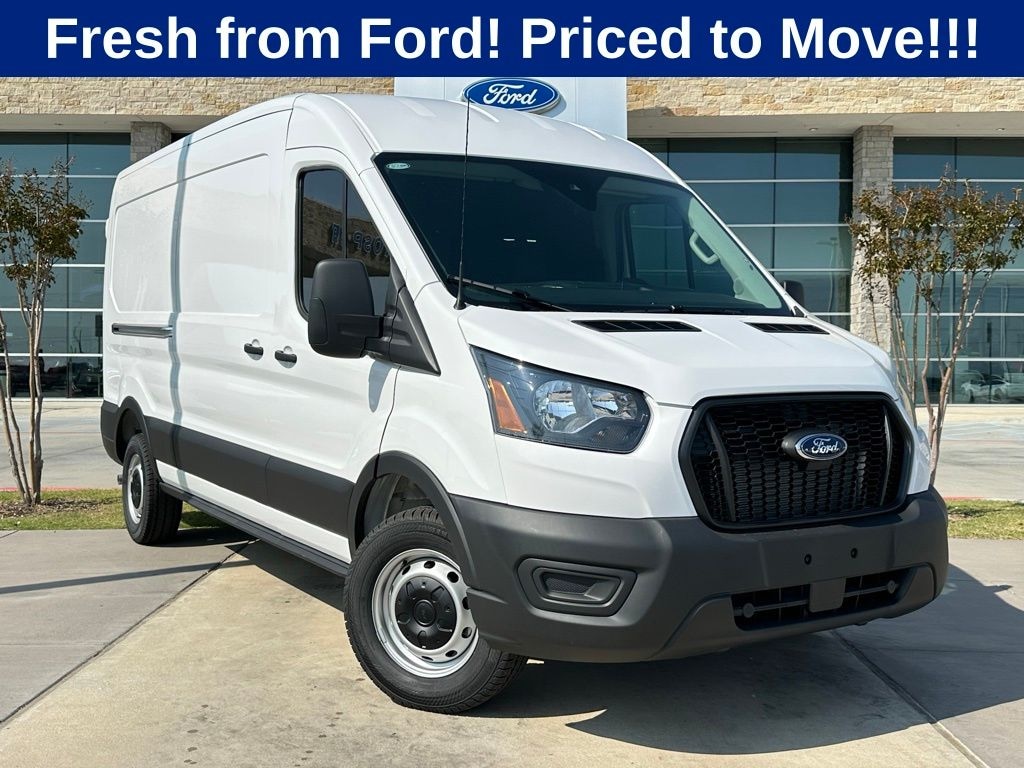 New 2025 Ford Transit Commercial Cargo Van Van Medium Roof Van