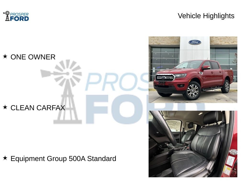 Used 2021 Ford Ranger Lariat Truck SuperCrew