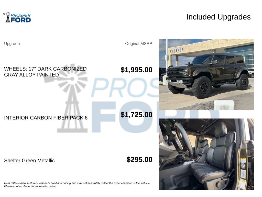 Certified 2024 Ford Bronco Raptor SUV