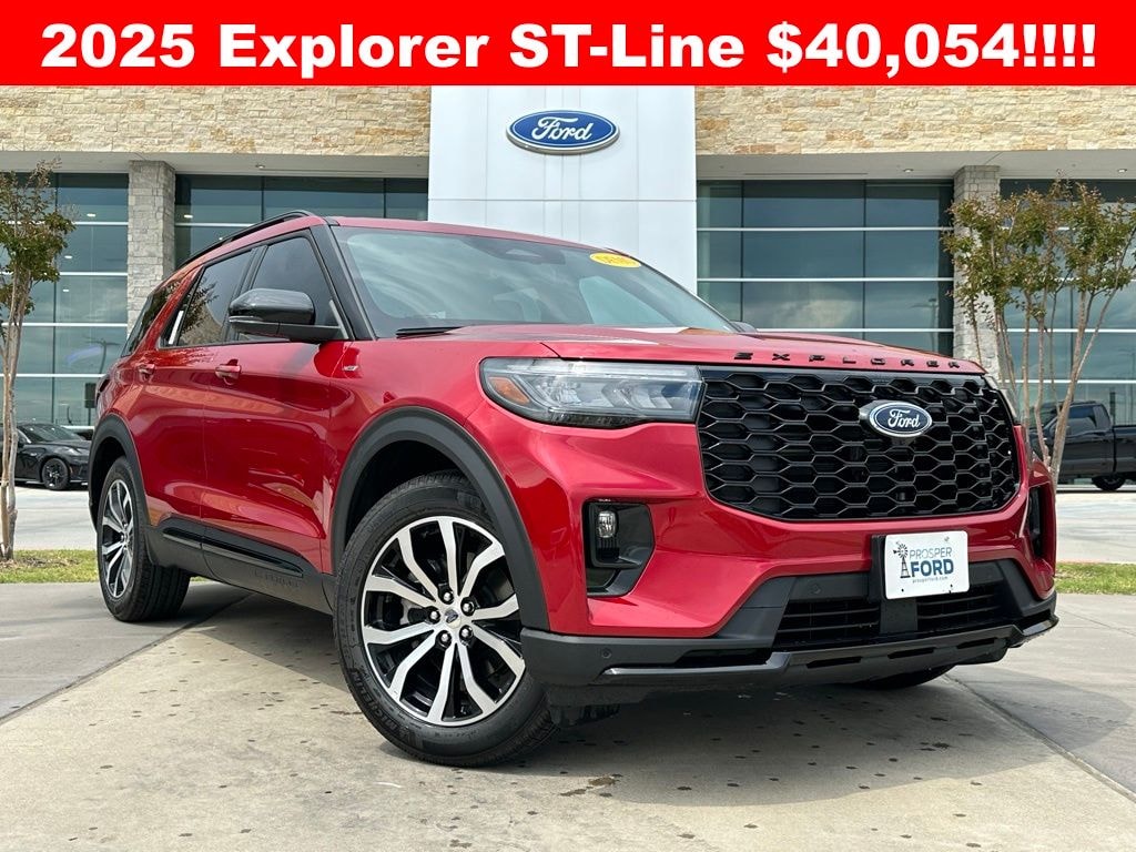 New 2025 Ford Explorer ST-Line SUV