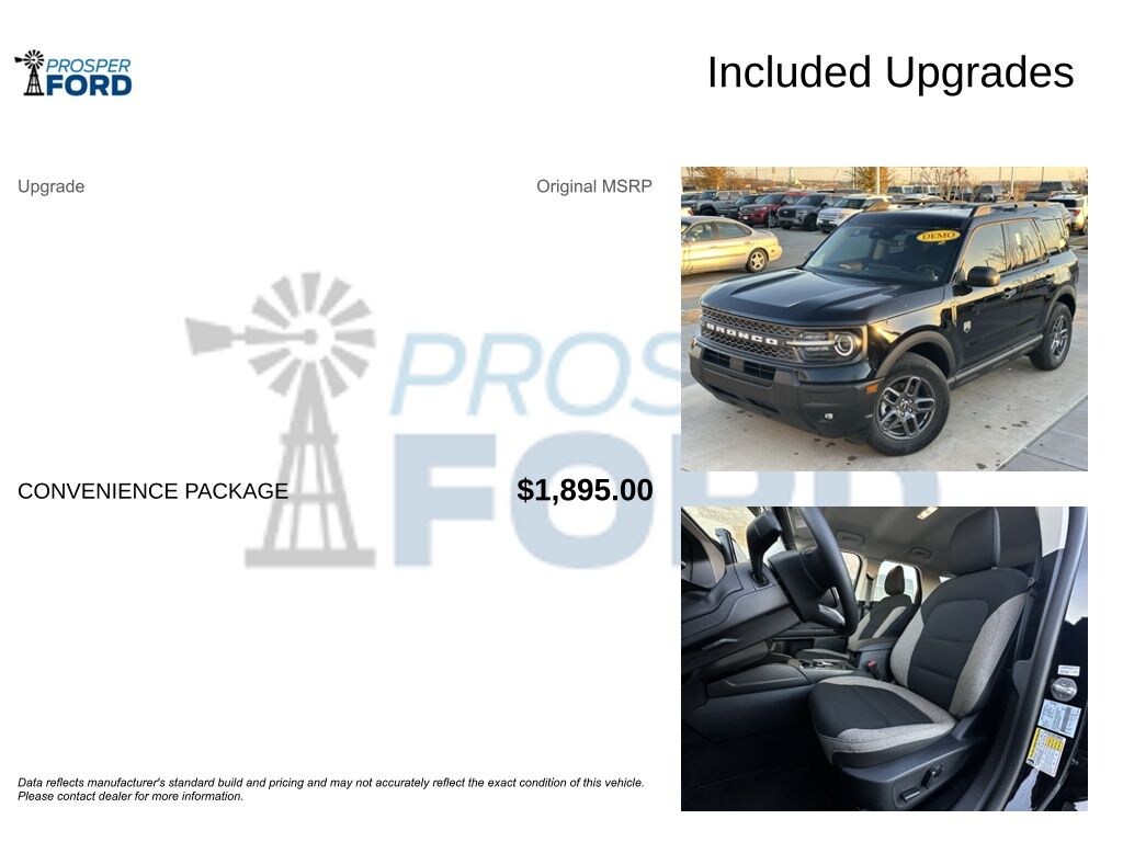 New 2025 Ford Bronco Sport Big Bend SUV